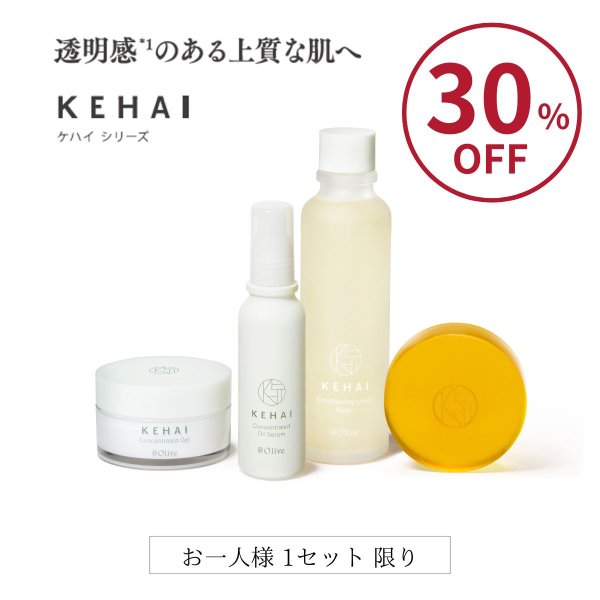 画像1: KEHAI トータルケア4点セット (1)